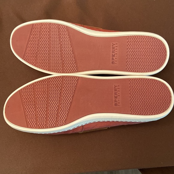 Sperry Top-Sider Boat Shoe Size 10M Red - Picture 5 of 12